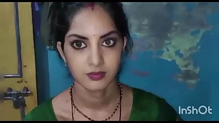 Indian newly join in matrimony fucked off out of one's mind the brush husband in standing position, Indian piping hot girl mating video