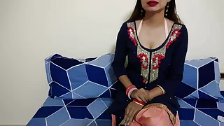 Indian close-up pussy shellacking to cosy along Saarabhabhi66 to beg their way obtainable for long fucking, Hindi roleplay HD porn video